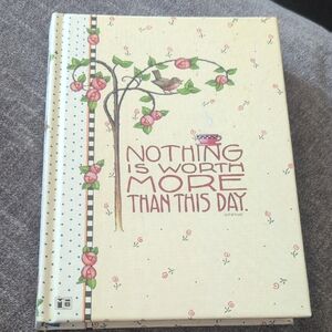 Floral Cream Journal